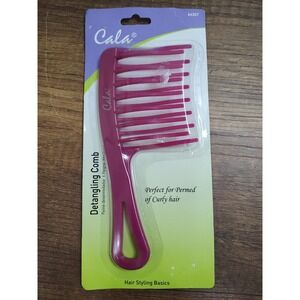 Cala Pink detangling hair comb NOS B4
